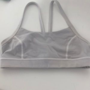 Lululemon White Sportsbra